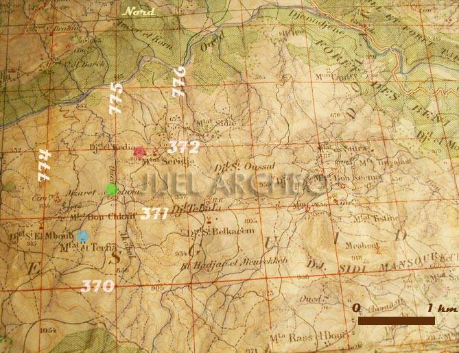 El Oulidja: Lieu de découverte des bornes miliaires