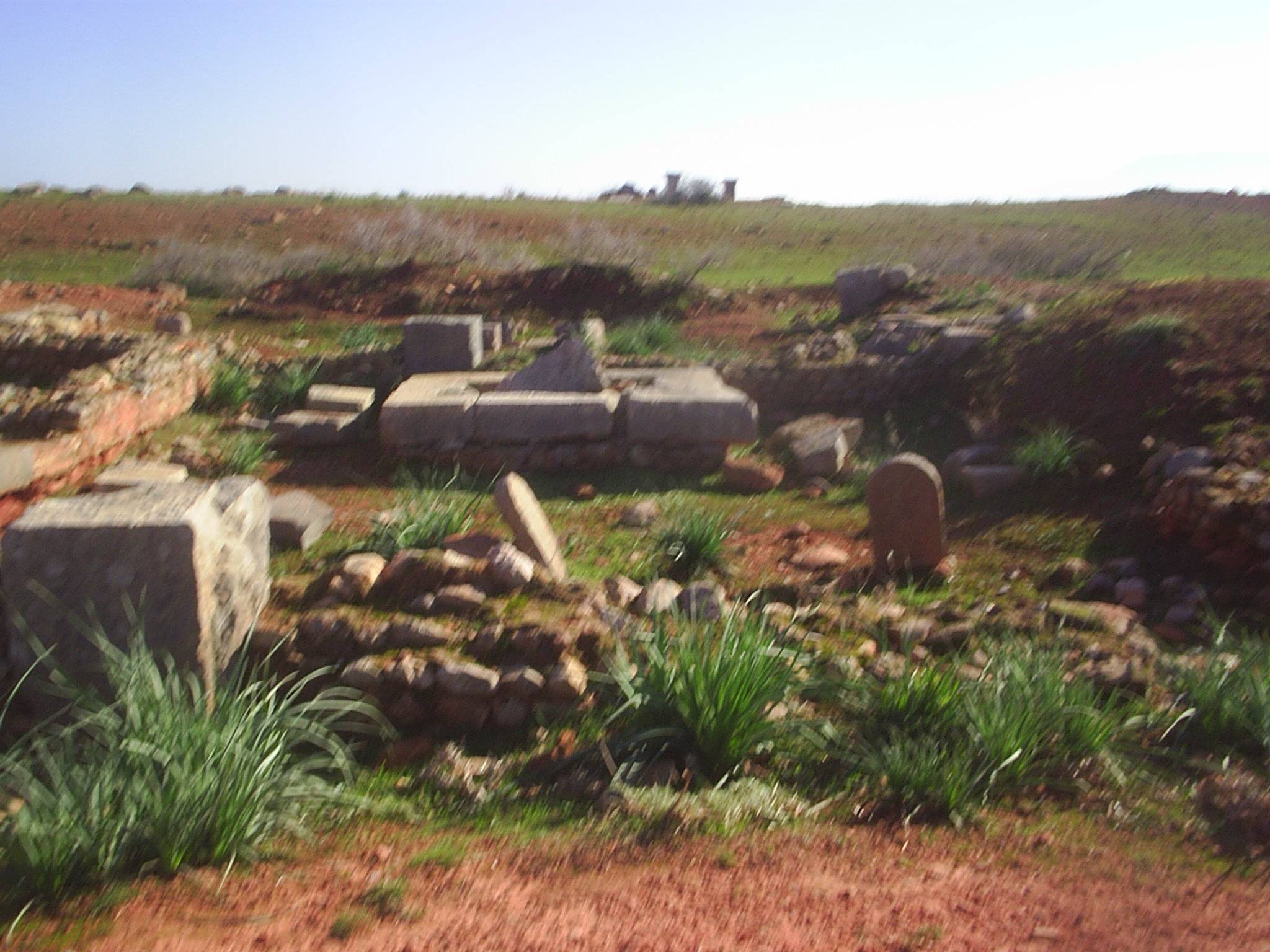 Le cimetière. Photo: Karim Hadji