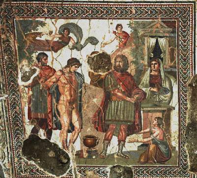 Le sacrifice de Phrixos Lambèse
