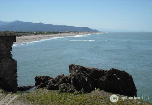 La vaste plage