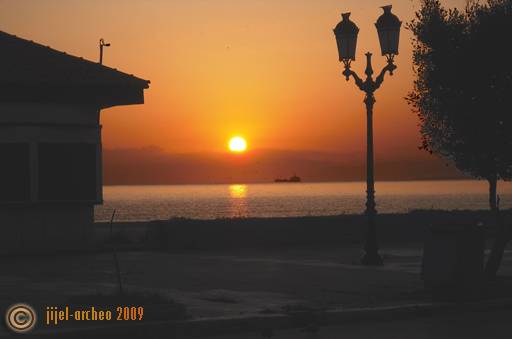 Lever de soleil: jijel plage